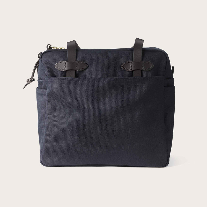 Tote bag with zipper by Filson | Navy (Blue)