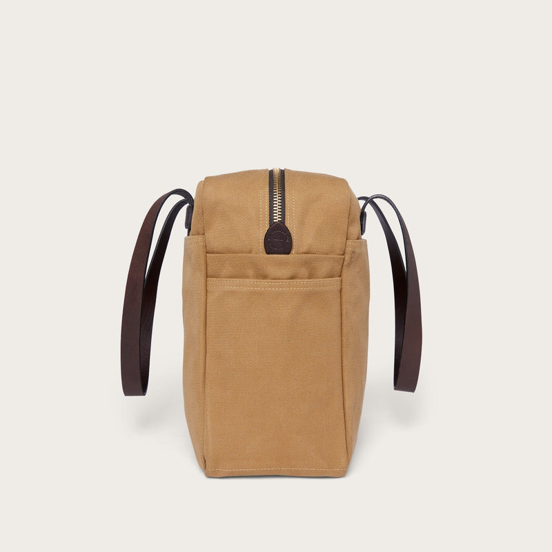 Rugged twill tote bag with zipper von Filson | Previously darktan (Beige)