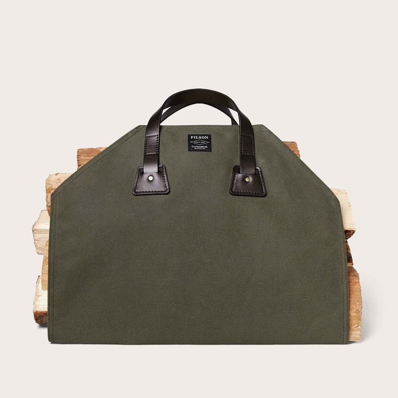 Rugged twill log carrier di Filson | Otter green (Green)