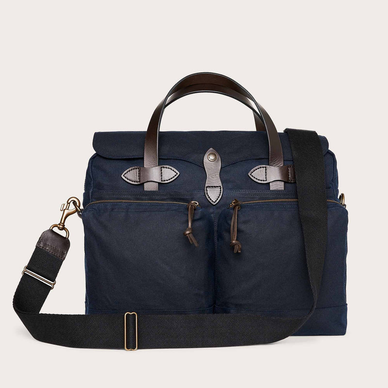 24 hour tin briefcase by Filson | Navy (Blue)