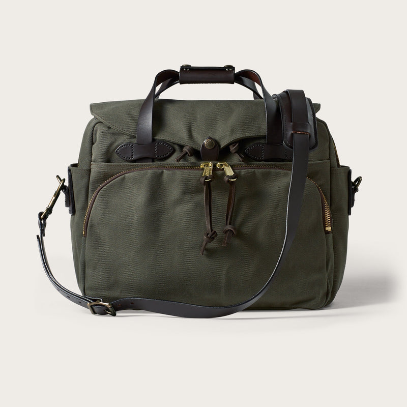 Rugged twill padded computer bag di Filson | Otter green (Green)