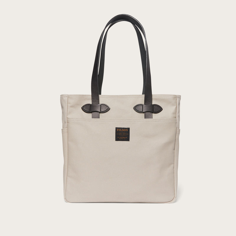 Rugged twill tote bag by Filson | Twine (Beige)