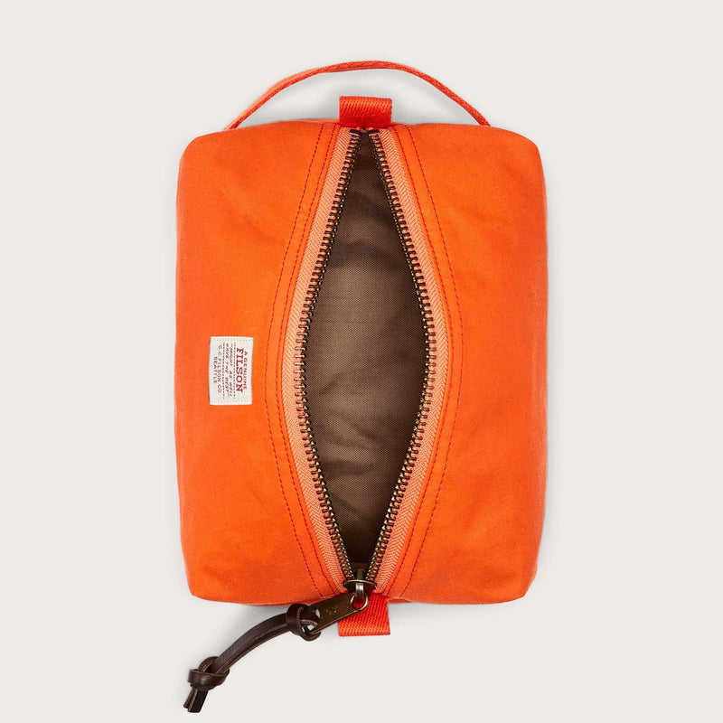 Tin cloth travel kit by Filson | Flame (Orange)