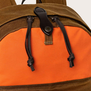 Journeyman backpack by Filson | Dark tan / flame (Orange)