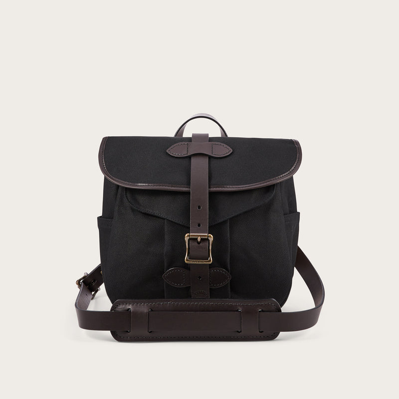 Rugged twill small field bag by Filson | Black (Black)