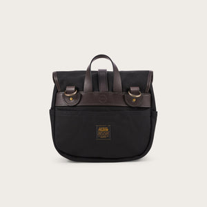 Rugged twill small field bag by Filson | Black (Black)