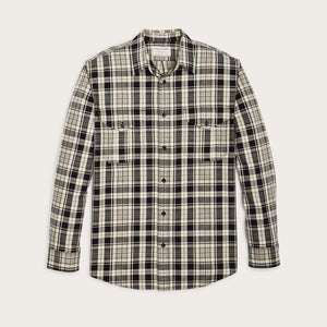 Lightweight alaskan guide shirt by Filson | Cream / black / gray (Multicolor)