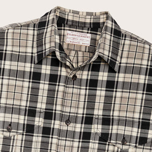 Lightweight alaskan guide shirt by Filson | Cream / black / gray (Multicolor)