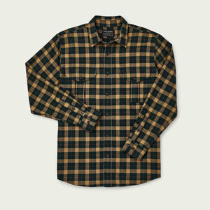 Lightweight alaskan guide shirt di Filson | Spruce bronze plaid (Green)