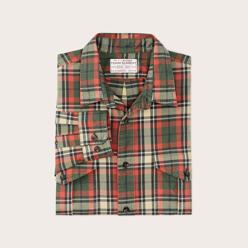 Lightweight alaskan guide shirt von Filson | Silver pine / burnt (Multicolor)