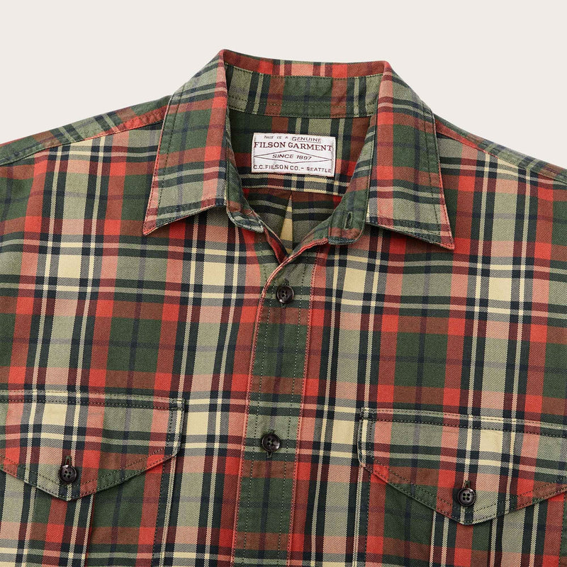 Lightweight alaskan guide shirt von Filson | Silver pine / burnt (Multicolor)