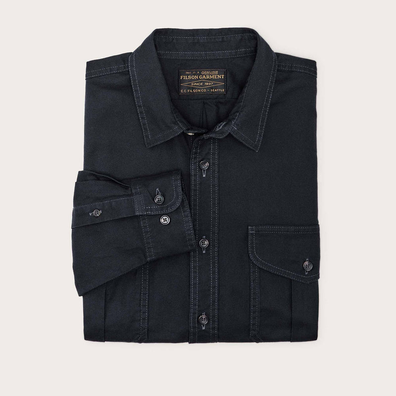 Lightweight alaskan guide shirt by Filson | Midnight navy (Blue)