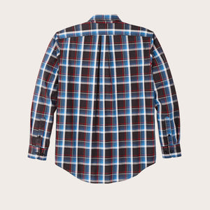 Lightweight alaskan guide shirt by Filson | Glacier blue plaid (Blue)