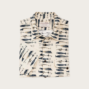 Filson's washed short sleeve feather cloth shirt von Filson | Lures natural (Beige)