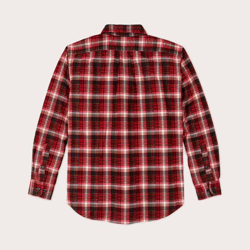 Field flannel shirt by Filson | Faded black / bronze (Red)