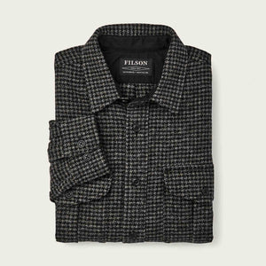 Northwest wool shirt by Filson | Charcoal / black dog (Black)