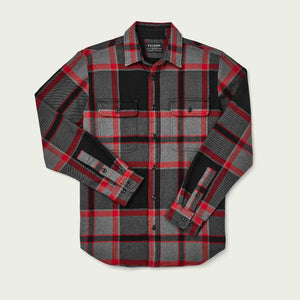 Vintage flannel work shirt by Filson | Black / charcoal hea (Grey)