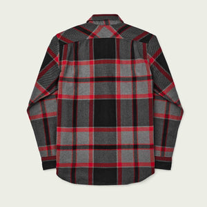 Vintage flannel work shirt by Filson | Black / charcoal hea (Grey)