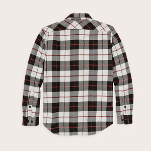 Vintage flannel work shirt by Filson | Natural / charcoal (Multicolour)