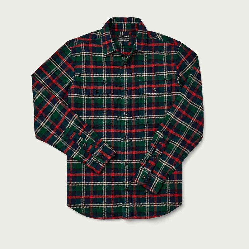 Vintage flannel work shirt by Filson | Treeline / navy plai (Blue)