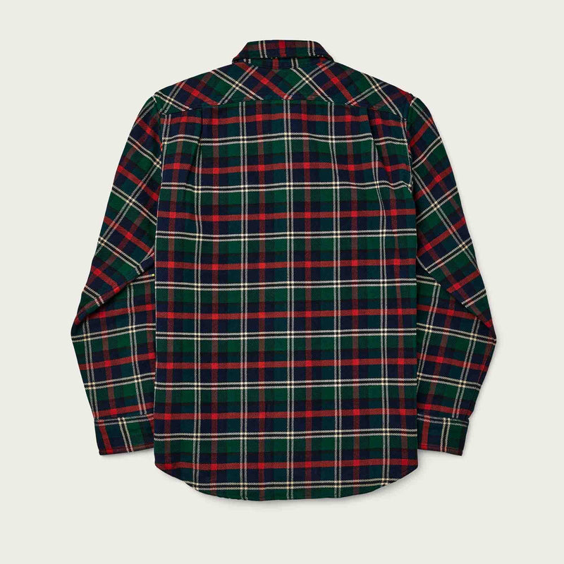 Vintage flannel work shirt by Filson | Treeline / navy plai (Blue)