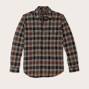 Vintage flannel work shirt by Filson | Navy ivory red (Multicolour)