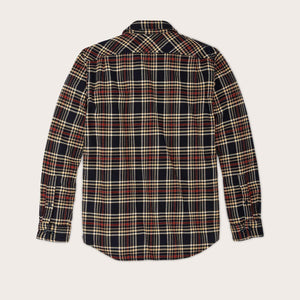 Vintage flannel work shirt by Filson | Navy ivory red (Multicolour)