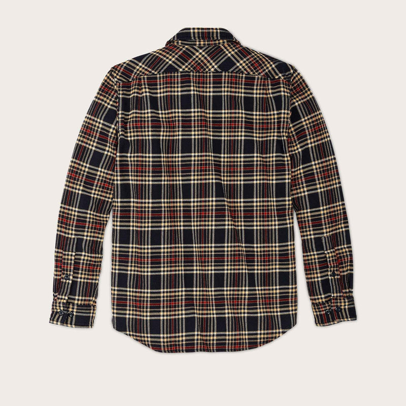 Vintage flannel work shirt by Filson | Navy ivory red (Multicolour)