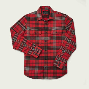 Vintage flannel work shirt by Filson | Beacon red/quarry st (Red)