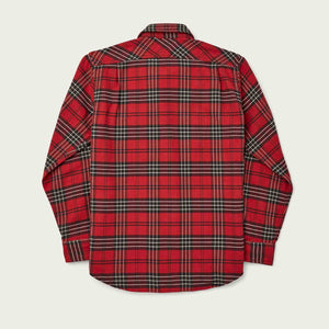 Vintage flannel work shirt by Filson | Beacon red/quarry st (Red)