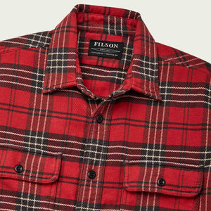 Vintage flannel work shirt by Filson | Beacon red/quarry st (Red)