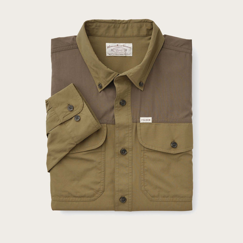 Sportman's shirt di Filson | Olive drab root (Brown)