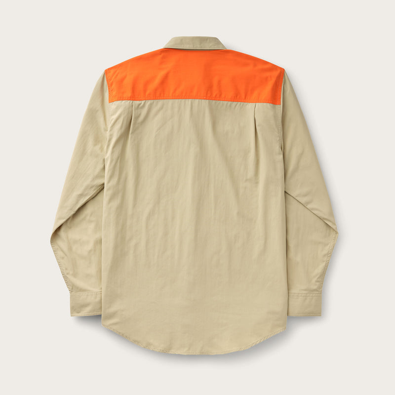 Sportman's shirt by Filson | Twill / blaze orange (Beige)