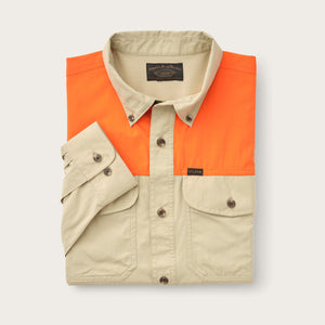 Sportman's shirt by Filson | Twill blaze orange (Orange)