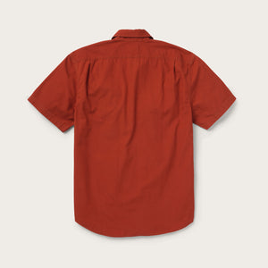 Short sleeve field shirt by Filson | Red grouse (Red)