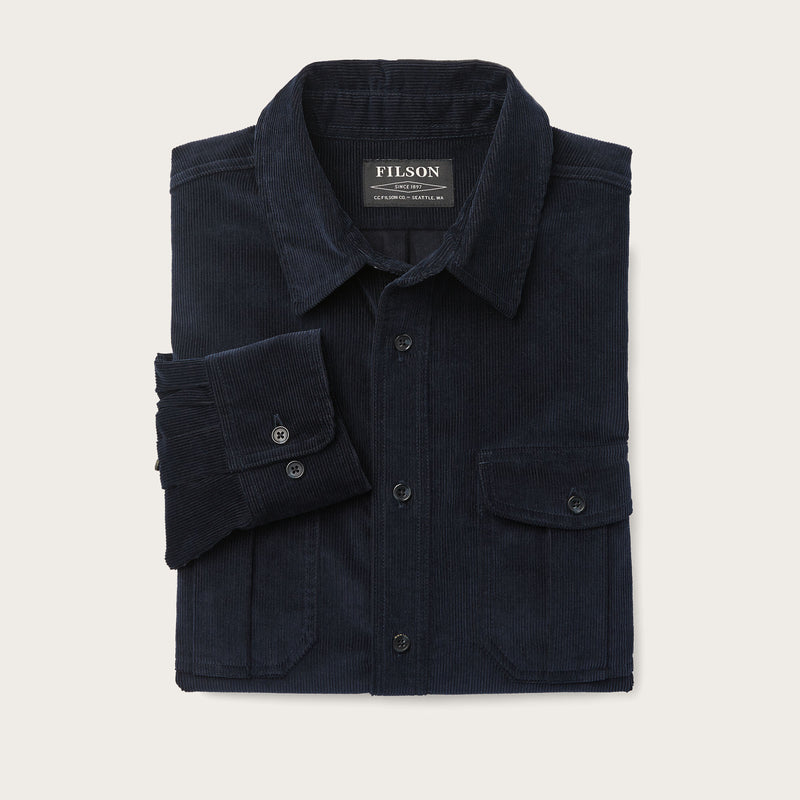 12-wale corduroy shirt von Filson | Dark navy (Blue)