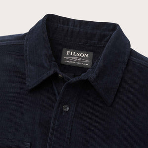 12-wale corduroy shirt von Filson | Dark navy (Blue)