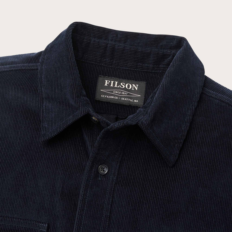 12-wale corduroy shirt von Filson | Dark navy (Blue)