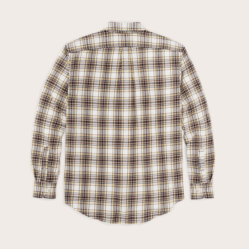 Lt wt alaskan guide shirt di Filson | Tabacco white (Brown)