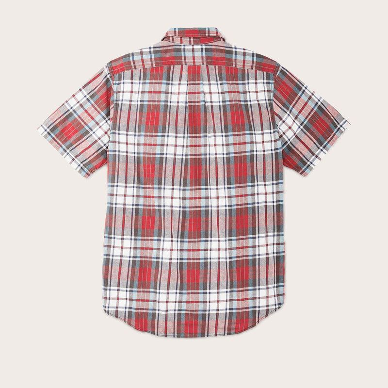 S/s lt wt alaskan guide shirt by Filson | Red storm blue (Multicolor)