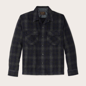 Buckner wool camp shirt di Filson | Navy ink ombre (Blue)