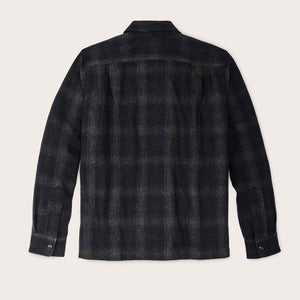 Buckner wool camp shirt di Filson | Navy ink ombre (Blue)