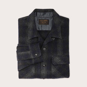 Buckner wool camp shirt di Filson | Navy ink ombre (Blue)