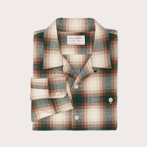 Elk heights camp shirt von Filson | Rust / pine grove plaid (Multicolor)