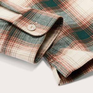 Elk heights camp shirt von Filson | Rust / pine grove plaid (Multicolor)