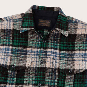 Northwest wool shirt by Filson | Check brown / spruce (Multicolor)