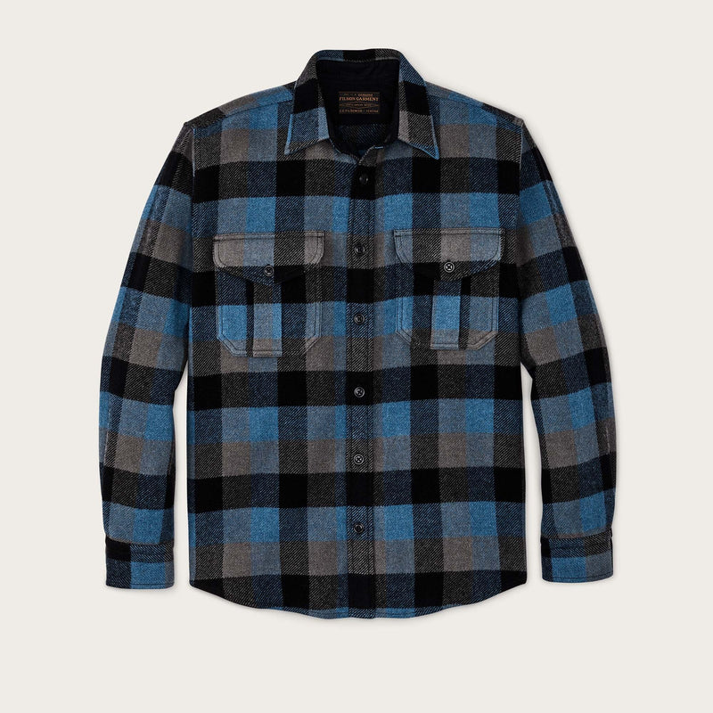 Northwest wool shirt von Filson | Bering blue / gray h (Blue)