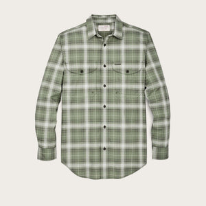 Twin lakes sport shirt by Filson | Green / gray ombre p (Green)