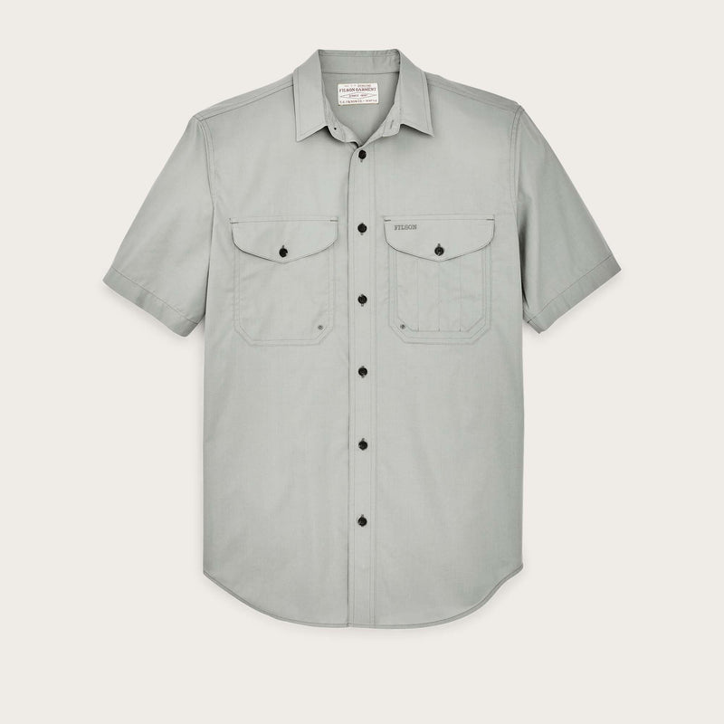 Twin lakes short sleeve sport shirt by Filson | Shadow (Gray)