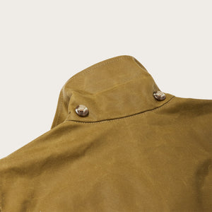 Lined tin cloth cruiser jacket by Filson | Dark tan (Beige)